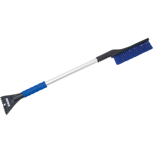 Brosse &agrave; neige tr&egrave;s longue, lame Polypropyl&egrave;ne, 34" Longueur, Bleu Distribution Jean Lapalme