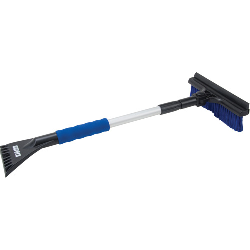 Brosse &agrave; neige t&eacute;lescopique, T&eacute;lescopique, lame Polypropyl&egrave;ne, 32-1/2" Longueur, Bleu Distribution Jean Lapalme