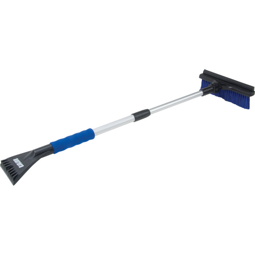Brosse &agrave; neige t&eacute;lescopique, T&eacute;lescopique, lame Polypropyl&egrave;ne, 32-1/2" Longueur, Bleu Distribution Jean Lapalme