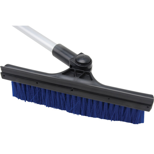 Brosse &agrave; neige t&eacute;lescopique, T&eacute;lescopique, lame Polypropyl&egrave;ne, 32-1/2" Longueur, Bleu Distribution Jean Lapalme