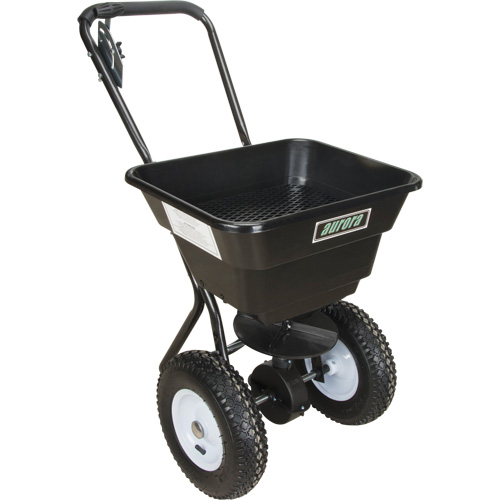 Broadcast Spreader, 11000 sq. ft., 50 lbs. capacity Distribution Jean Lapalme