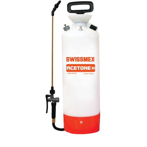 Acetone Handheld Sprayer, 2.4 gal. (1.9L), Polyethylene, 20" Wand Distribution Jean Lapalme