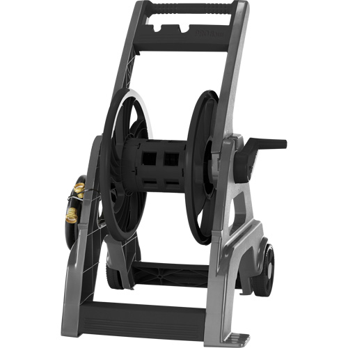 Foldable Hose Reel Cart, 175', Aluminum/Poly-Plastic Distribution Jean Lapalme