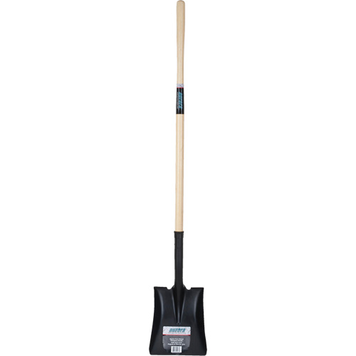 Pelle carr&eacute;e, Bois dur, Lame Acier durci, Manche en Droit, Longueur 48" Distribution Jean Lapalme
