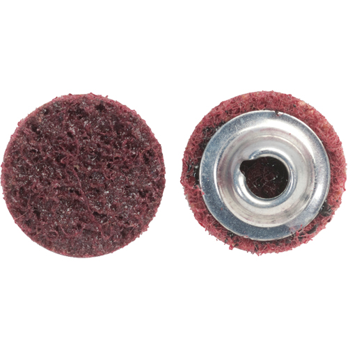 Bear-Tex&reg; Rapid Prep Non-Woven Quick-Change Disc, 2" Dia., Medium Grit, Aluminum Oxide Distribution Jean Lapalme