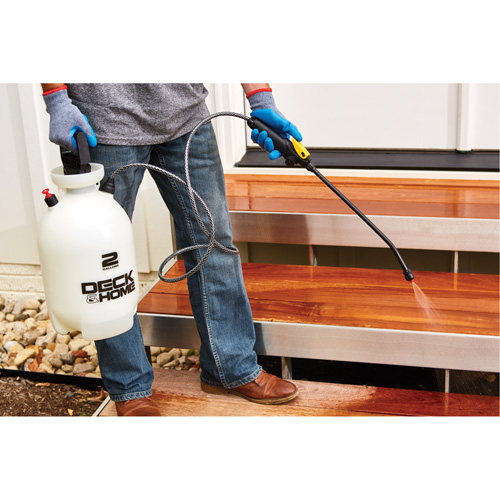 Deck & Home Universal Sprayer, 2 gal. (9 L), Polyethylene, 15" Wand Distribution Jean Lapalme