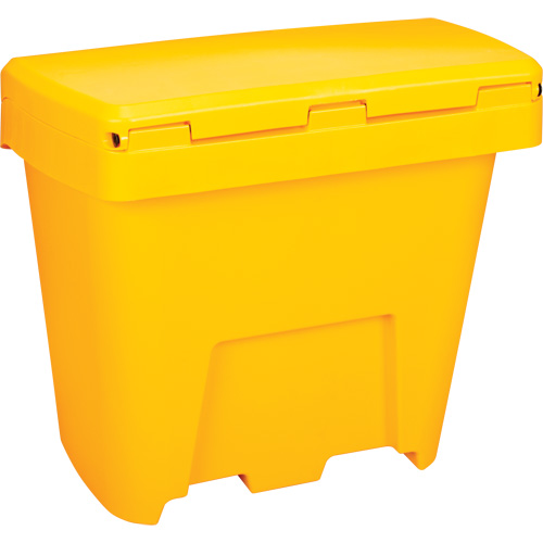 Salt & Sand Storage Bins, With Hasp, 21" x 27" x 26", 4.24 cu. ft., Yellow Distribution Jean Lapalme