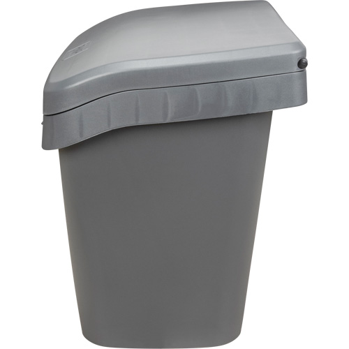 Salt & Sand Storage Bins, With Hasp, 21" x 27" x 26", 4.24 cu. ft., Grey Distribution Jean Lapalme