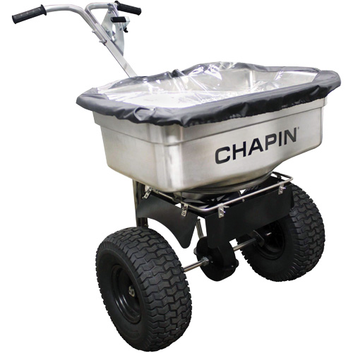 Professional Salt Spreader, 100 lbs. capacity Distribution Jean Lapalme