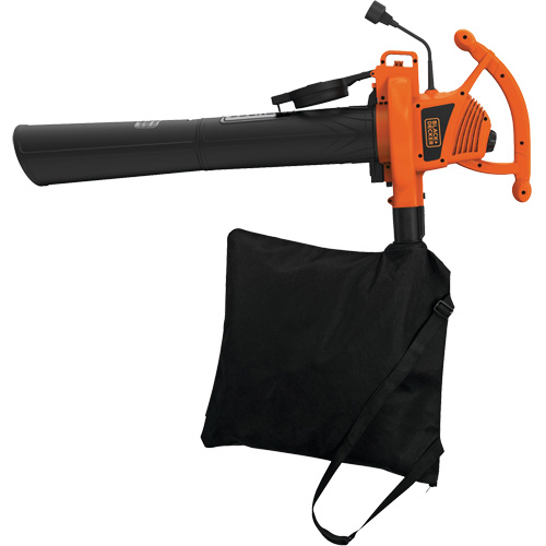 Souffleur/aspirateur/broyeur de feuilles, Vitesse d'air 210 mi/h, &eacute;lectrique Distribution Jean Lapalme