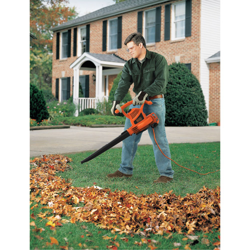 Souffleur/aspirateur/broyeur de feuilles, Vitesse d'air 210 mi/h, &eacute;lectrique Distribution Jean Lapalme