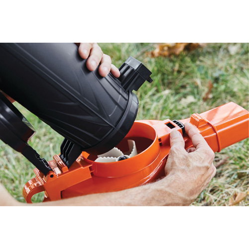 Souffleur/aspirateur/broyeur de feuilles, Vitesse d'air 210 mi/h, &eacute;lectrique Distribution Jean Lapalme