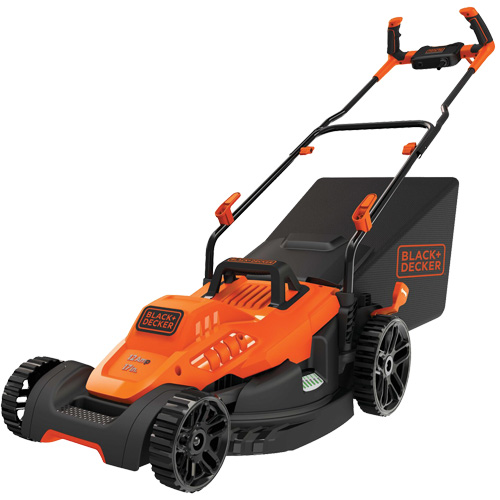 Tondeuse &agrave; gazon avec poign&eacute;e confortable, Pouss&eacute;e, &eacute;lectrique, Largeur de coupe 17" Distribution Jean Lapalme