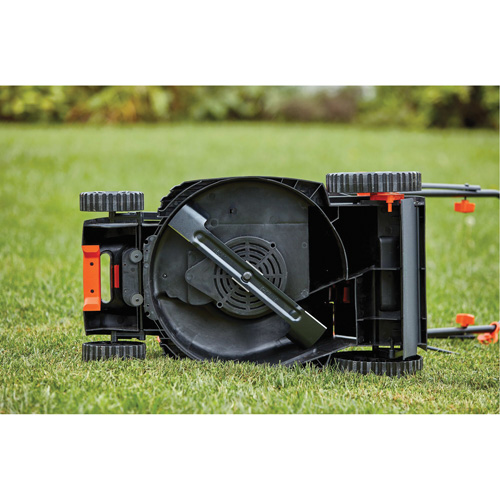 Tondeuse &agrave; gazon avec poign&eacute;e confortable, Pouss&eacute;e, &eacute;lectrique, Largeur de coupe 17" Distribution Jean Lapalme