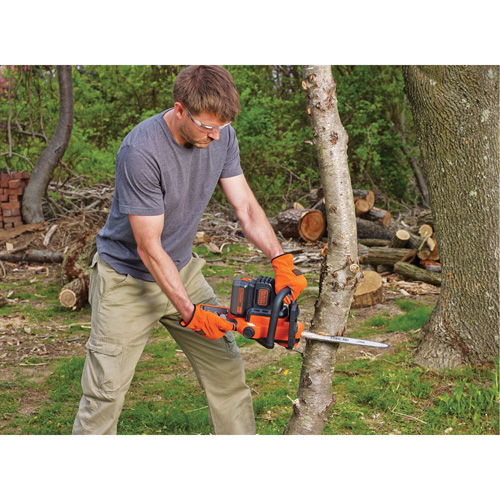 Max* Cordless Chainsaw Kit, 12", Battery Powered, 40 V Distribution Jean Lapalme