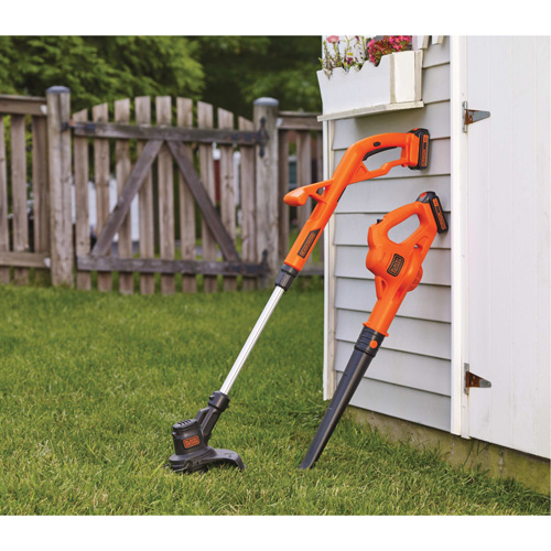 Max* String Trimmer/Edger & Hard Surface Sweeper Combo Kit, 10", Battery Powered, 20 V Distribution Jean Lapalme