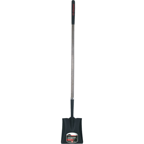 Pelle carr&eacute;e, Bois, Manche en Droite ergonomique, Longueur 62" Distribution Jean Lapalme