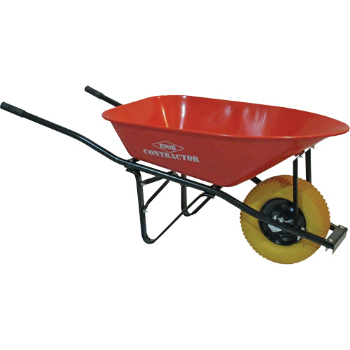 Brouette dentrepreneur Big Wheel, 6 pi³, plateau Acier Distribution Jean Lapalme