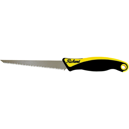 SCIE PLACOPLATRE,A/LAME 6",ERGO-GRIP,VRAC        Distribution Jean Lapalme