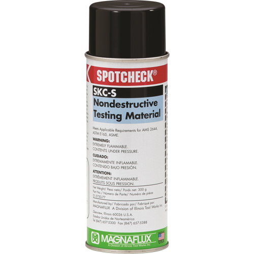 Spotcheck&reg; Penetrants - SKC-S Solvent Cleaners, Aerosol Can Distribution Jean Lapalme