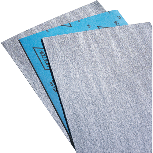 Sandpaper, Paper Sheets - No-Fil Durite A475, 9" x 11", P80-B Grit, Silicon Carbide Distribution Jean Lapalme