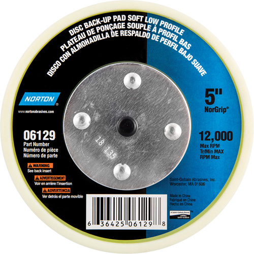 Back Up Pads For PSA & Hook And Loop Paper Discs Distribution Jean Lapalme