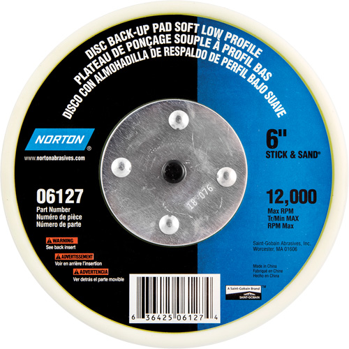 Back Up Pads For PSA & Hook And Loop Paper Discs Distribution Jean Lapalme