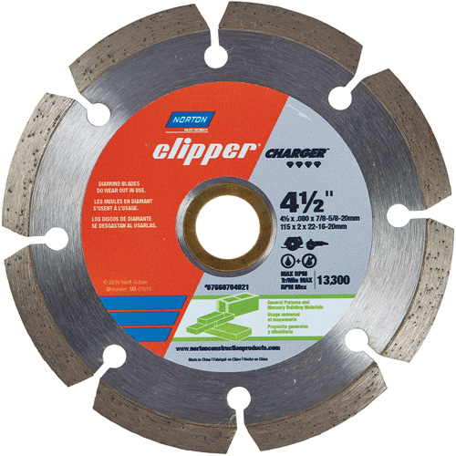 Lame de scie segment&eacute;e Clipper Charger Distribution Jean Lapalme