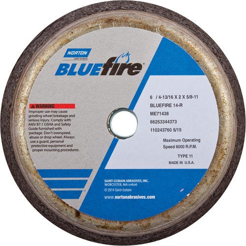 Disque &agrave; &eacute;barbage portatif non renforc&eacute; BlueFire Distribution Jean Lapalme