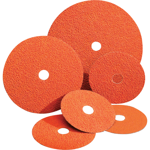 Blaze&reg; Fiber Discs, Ceramic Alumina, 24, 4-1/2" Dia x 7/8" Arbor Distribution Jean Lapalme