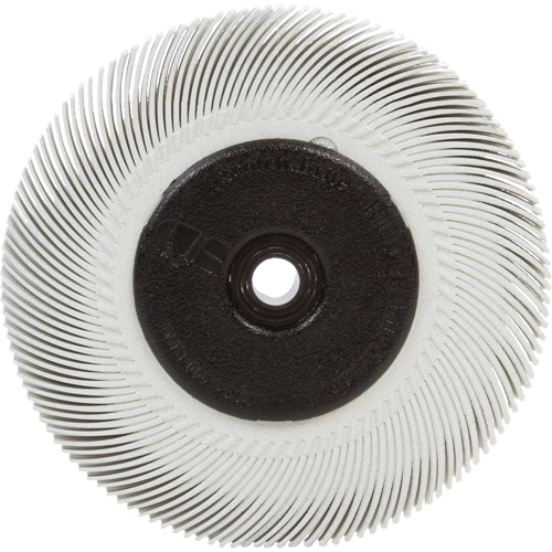 Scotch-Brite Radial Bristle Brush, Ceramic, 120 Grit, 6" Dia. Distribution Jean Lapalme