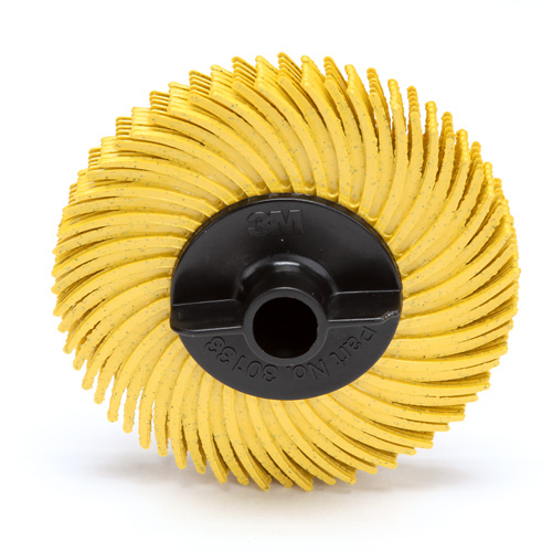 Scotch-Brite Radial Bristle Disc, Aluminum Oxide, 80 Grit, 2" Dia. Distribution Jean Lapalme