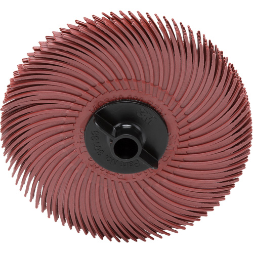 Scotch-Brite Radial Bristle Disc, Aluminum Oxide, 220 Grit, 3" Dia. Distribution Jean Lapalme