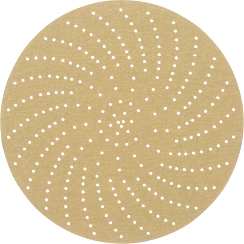 Disque de ponçage net Hookit, dia 6", Grain P320, Oxyde d'aluminium, Poids C Distribution Jean Lapalme