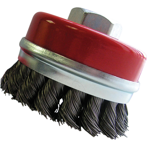 Brosses-boisseau, 3" dia. x 5/8"-11 arbre Distribution Jean Lapalme
