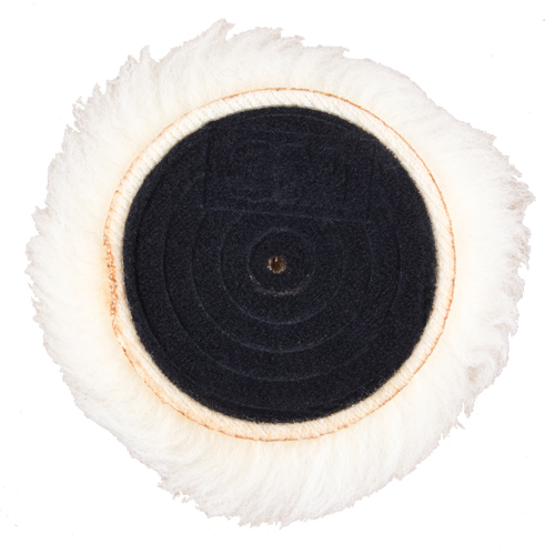 Finesse-It Buffing Pad, 5-1/4" Dia., Wool Distribution Jean Lapalme