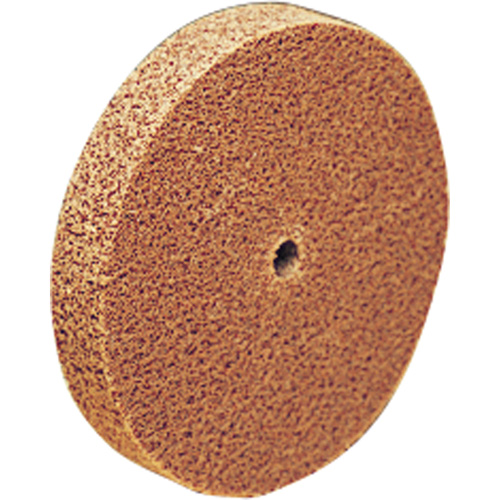 Scotch-Brite Cut & Polish Unitized Wheel, 6" x 1/8", 1/2" Arbor, Coarse Grit, Aluminum Oxide Distribution Jean Lapalme