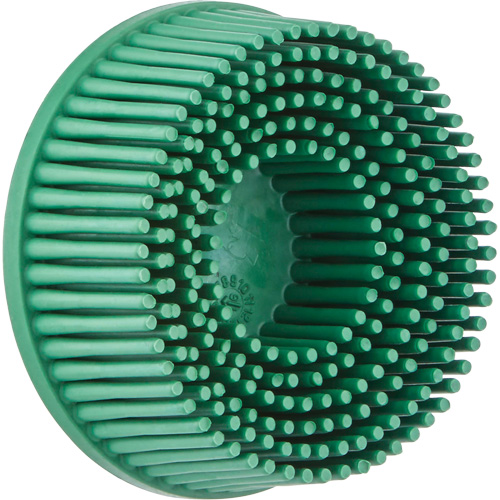 Meule en soie Roloc Scotch-Brite, C&eacute;ramique, Grain Cors&eacute;, 2" dia. Distribution Jean Lapalme