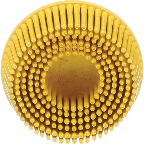 Meule en soie Roloc Scotch-Brite, C&eacute;ramique, Grain Moyen, 2" dia. Distribution Jean Lapalme