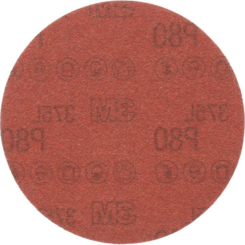 3M 375L Sanding Disc - 5", 5" Dia., P80 Grit, Aluminum Oxide Distribution Jean Lapalme