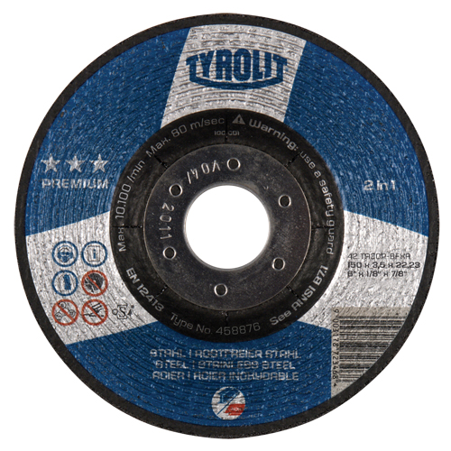 2-IN-1 Combination Wheel - 6", Type 27 Distribution Jean Lapalme