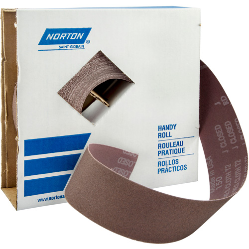 Metalite&reg; Sanding Roll, Aluminum Oxide, 2" W x 150' L, 220 Grit Distribution Jean Lapalme