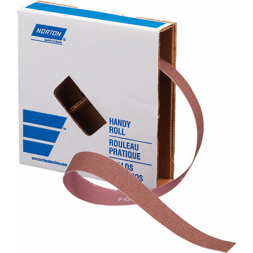 Metalite&reg; K225 Sanding Roll, Aluminum Oxide, 1" W x 30' L, P320-J Grit Distribution Jean Lapalme
