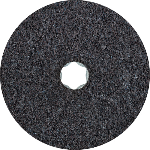 Disc de conditionnement de surface &agrave; boucles et crochets, 4-1/2" dia., Grain Moyen, Oxyde d'aluminium Distribution Jean Lapalme