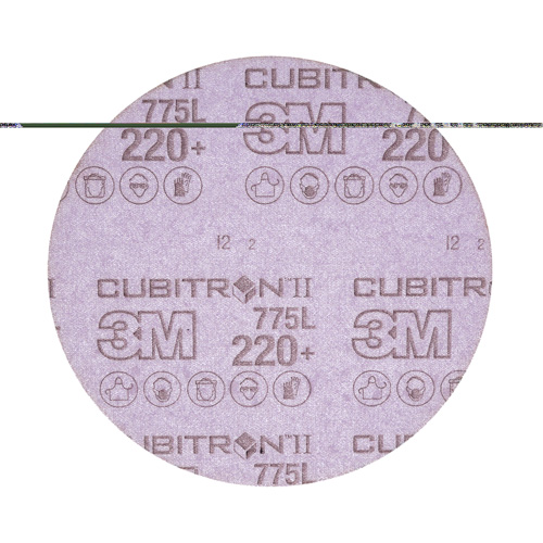 Film pour disque Hookit de 3M, dia 6", Grain 220+, C&eacute;ramique, Poids C Distribution Jean Lapalme