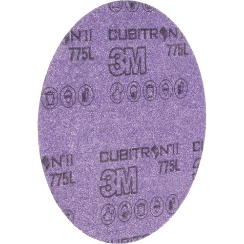 Film pour disque Hookit de 3M, dia 6", Grain 320+, C&eacute;ramique, Poids C Distribution Jean Lapalme