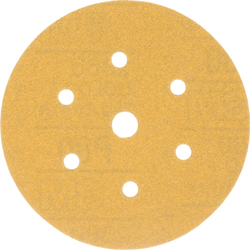 Film pour disque Hookit de 3M, dia 6", Grain P80, Oxyde d'aluminium, Poids C Distribution Jean Lapalme