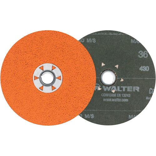 Disque de sablage Coolcut XX, 5" dia., Grain 36, C&eacute;ramique Distribution Jean Lapalme