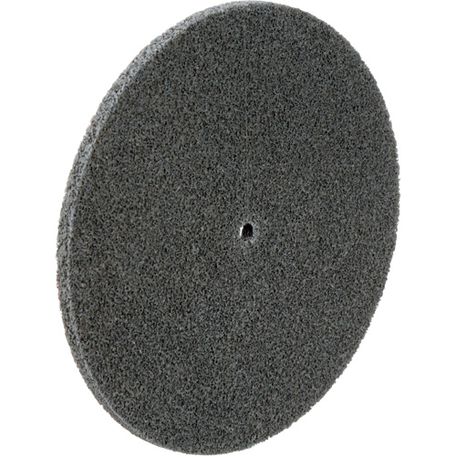 Scotch-Brite EXL Unitized Wheel, 6" x 1/4", 1/4" Arbor, Fine Grit, Silicon Carbide Distribution Jean Lapalme