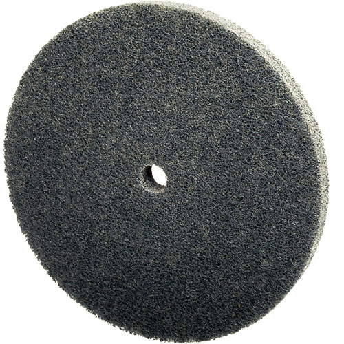 Scotch-Brite EXL Unitized Wheel, 3" x 1/4", 1/4" Arbor, Fine Grit, Silicon Carbide Distribution Jean Lapalme
